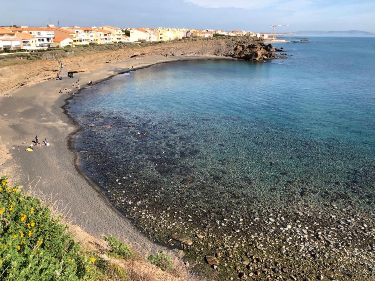 Cap Capistol Studio Le Cap D'Agde Vue Port Exterior foto